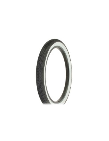 Tire 20 x 2.125 Black/White Side Wall HF-120A.